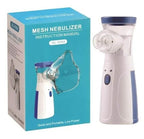 Mini Mesh Portable Nebulizer | USB Rechargeable Ultrasonic Inhaler for Adults & Kids