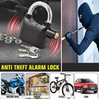 Anti-Theft Alarm Lock – Secure, Audible Protection for Doors & Valuables