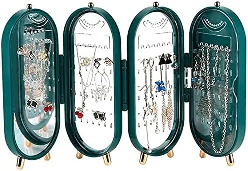 Foldable Jewellery Box with Mirror | Portable Organizer