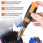 Portable 10-in-1 Multi-Angle Ratchet Screwdriver Set with Hidden Batch Head | Multi-Function Tool Kit