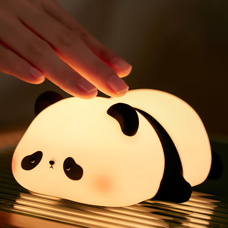 Panda LED Night Lamp | USB Rechargeable Soft Light Bedside Lamp for Adults & Kids