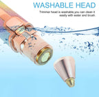 Eyebrow Trimmer | 2-in-1 Painless Brow & Facial Hair Remover – Rechargeable