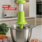 Stainless Steel push Chopper - 2 Liter