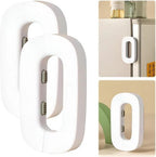 Child Safety Refrigerator Lock | Self-Adhesive Double Button