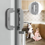 Child Safety Refrigerator Lock | Self-Adhesive Double Button