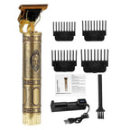 T9 Vintage Hair & Beard Trimmer | Professional Cordless Grooming Kit for Men